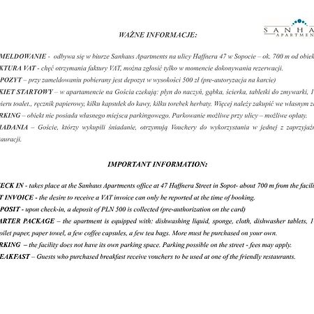 Sanhaus Apartments - Chopina 13 - Apartamenty W Centrum, 5 Minut Od Plazy I Deptaka 소포트 외부 사진